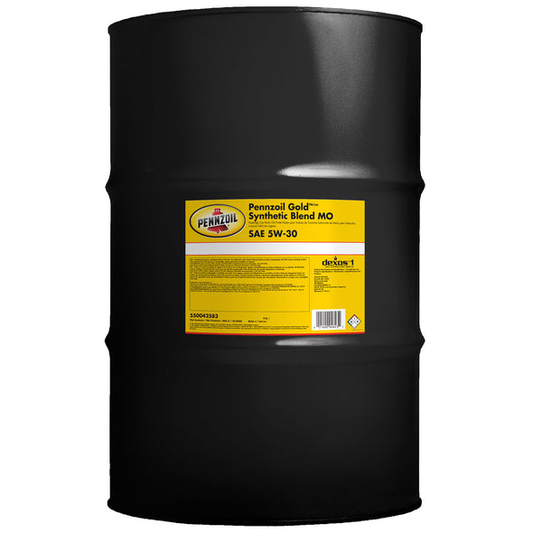 Pennzoil Gold Dexos Synthetic Blend 5W-30 - 55gal Drum