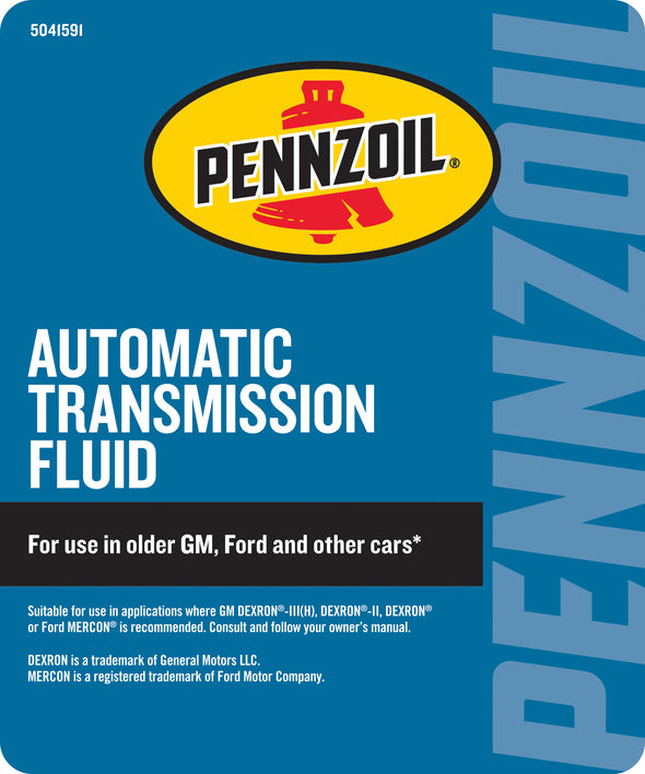 Pennzoil Dex/Merc Automatic Transmission Fluid - BULK