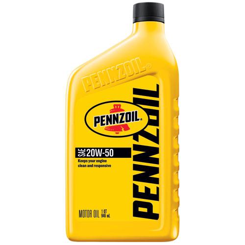 PENNZOIL 20W50 12/1 QUART – Major Brands Oil