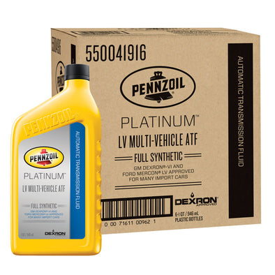 Pennzoil platinum lv multi-vehicle atf 550041916 0.25 gal Bottle Axle &  Transmission