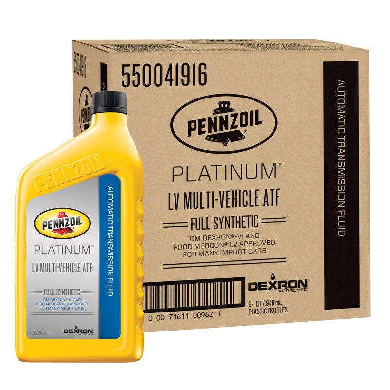 PENNZOIL PLAT LV MV AUTOMATIC TRANSMISSION FLUID-3/5Q – Major Brands Oil